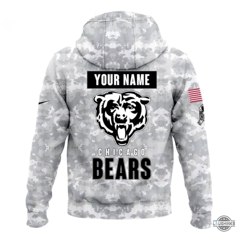 Chicago Bears Salute To Service 2024 Hoodie T Shirt Sweatshirt Sweatpants Arctic Camo Nike Shirts