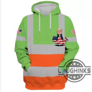 time to take out the garbage trump 2024 political 3d all over print hoodie t shirt sweatshirt funny trash collector uniform laughinks 2