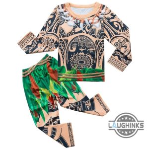 moana maui shirt moana cosplay costume t shirt sweatshirt hoodie sweatpants hawaiian shirts and shorts laughinks 6