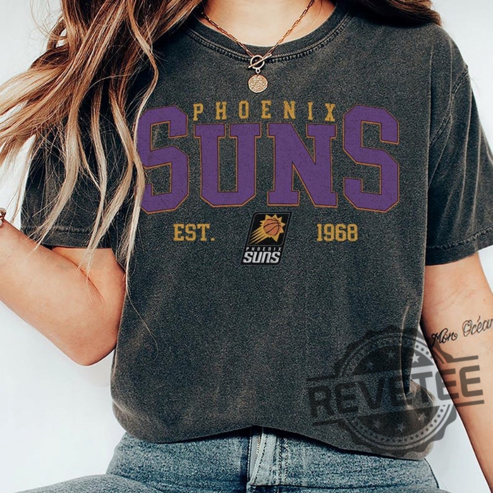 Vintage Phoenix Suns Sweatshirt Hoodie Shirt Crewneck Phoenix Suns Sweatshirt Gift For Phoenix Suns Fan Unique