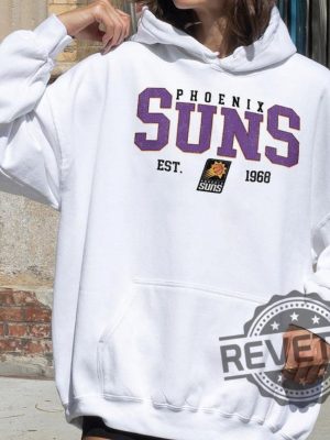 Vintage Phoenix Suns Sweatshirt Hoodie Shirt Crewneck Phoenix Suns Sweatshirt Gift For Phoenix Suns Fan Unique revetee 3