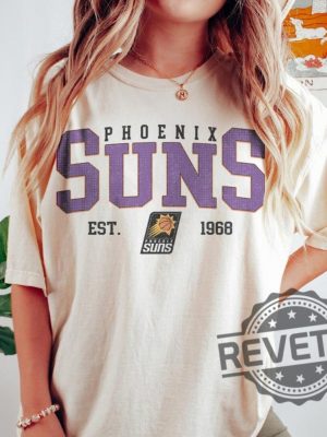 Vintage Phoenix Suns Sweatshirt Hoodie Shirt Crewneck Phoenix Suns Sweatshirt Gift For Phoenix Suns Fan Unique revetee 6