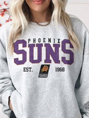 Vintage Phoenix Suns Sweatshirt Hoodie Shirt Crewneck Phoenix Suns Sweatshirt Gift For Phoenix Suns Fan Unique revetee 7