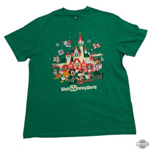 disney christmas shirts walt disney world mickey mouse and friends castle shirt