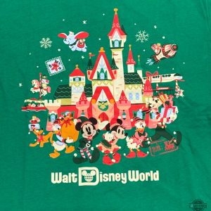 disney christmas shirts walt disney world mickey mouse and friends castle shirt