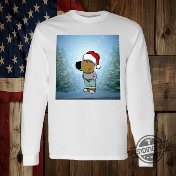 Just A Chill Guy Christmas Shirt Funny Holiday Graphic Tee For 2024 trendingnowe 1
