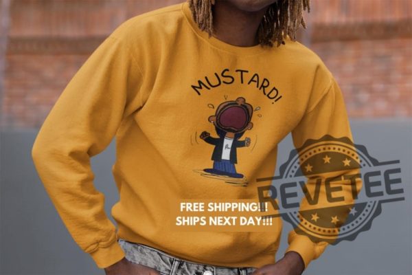 Kendrick Lamar Mustard Gnx Album Crewneck Sweatshirt Hoodie T Shirt Kendrick Lamar Mustard Merch Gift For Fan Unique revetee 4