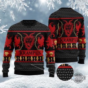 krampus ugly christmas sweater 2024