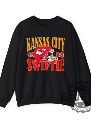 Kansas City Swiftie Retro Crewneck Sweatshirt Travis Kelce Taylor Swift Sweatshirt Gift For Fan Unique revetee 3