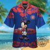 Chicago Cubs Minnie Mouse Hawaiian Shirt Short Button Up Shirt Gift For Fan revetee 2