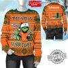 Ncaa Miami Hurricanes Grinch They Hate Us Because They Aint Us Hurricanes Christmas Sweatshirt Ugly Sweatshirt Unique revetee 1