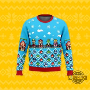 mario kart ugly christmas sweater 2024