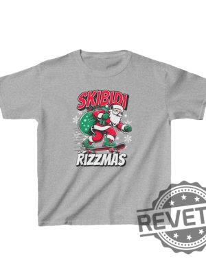 Skibidi Rizzmas Shirt Hoodie Sweatshirt Christmas Gifts For Her Gift For Him Unique revetee 2