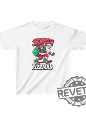 Skibidi Rizzmas Shirt Hoodie Sweatshirt Christmas Gifts For Her Gift For Him Unique revetee 4