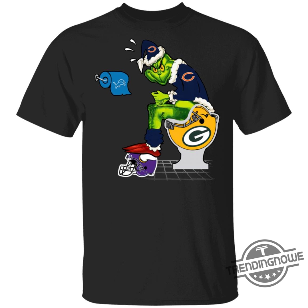 Santa Grinch Chicago Bears Shirt - Hilarious Holiday Shirt For Bears Fans 8 Santa Grinch Chicago Bears Shirt – Hilarious Holiday Shirt for Bears Fans