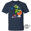 Santa Grinch Green Bay Packers Shirt Festive And Fun Christmas Shirt For Packers Fans trendingnowe 3