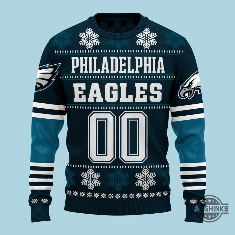 Personalized Philadelphia Eagles Nfl Ugly Christmas Sweater 2024