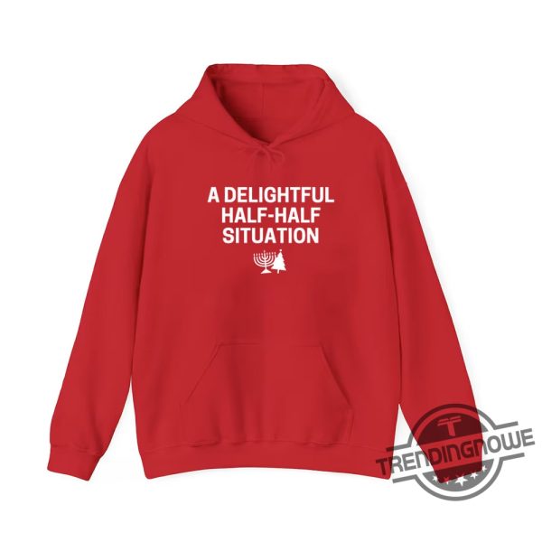 A Delightful Half Half Situation Shirt Fun And Quirky Graphic Tee For Every Occasion trendingnowe 2