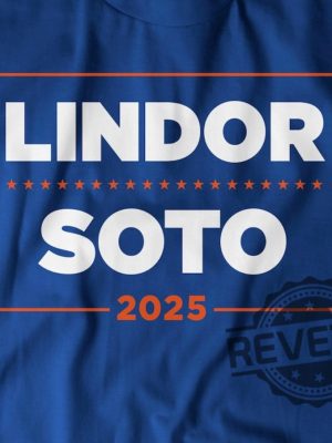 Lindor Soto 25 T Shirt Sweatshirt Hoodie Juan Soto Mets Shirt Tshirt For Fan Gifts For Him Gift For Her Unique revetee 2