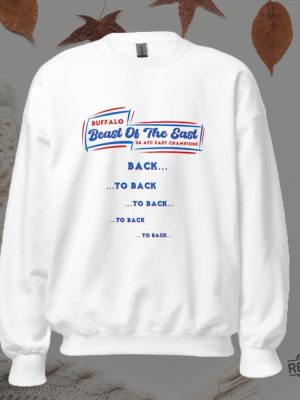 Beast Of The East 2024 Buffalo Bills Afc East Champs Sweatshirt Hoodie Tshirt Gifts For Buffalo Bills Fan Gift For Her Gift For Him Unique revetee 5