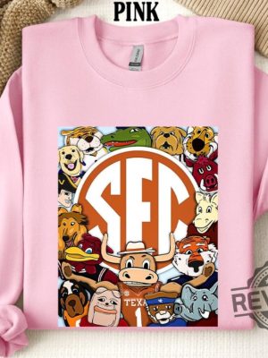 Southeastern Conference Sec Mascot College Football Shirt Sweatshirt Hoodie Southeastern Conference Mascots Tee Gifts 16 Football Mascots revetee 2