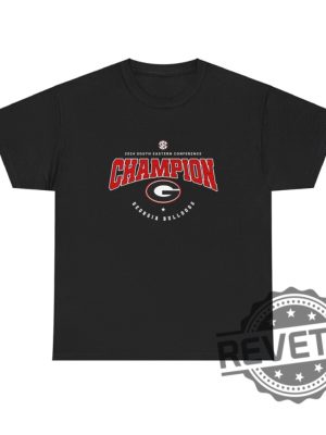 2024 Southeastern Conference Georgia Bulldogs Sec Champions Tee Shirt Hoodie Sweatshirt Tee Gifts For Fan Gift For Georgia Bulldogs Fan Unique revetee 2