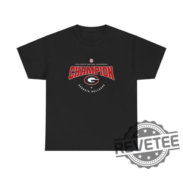 2024 Southeastern Conference Georgia Bulldogs Sec Champions Tee Shirt Hoodie Sweatshirt Tee Gifts For Fan Gift For Georgia Bulldogs Fan Unique revetee 2