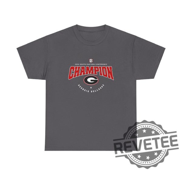 2024 Southeastern Conference Georgia Bulldogs Sec Champions Tee Shirt Hoodie Sweatshirt Tee Gifts For Fan Gift For Georgia Bulldogs Fan Unique revetee 3