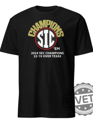 Uga Sec Championship Georgia Bulldogs Beats Texas 22 19 Sic Em Dawgs T Shirt Hoodie Sweatshirt Tee Gifts For Fan Gifts For Dad Daughter Son revetee 2