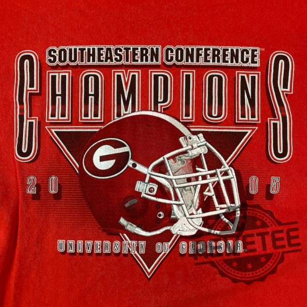 Vintage Southeastern Conference Champions Georgia Bulldogs Uga Sec Champs T Shirt Hoodie Sweatshirt Tee Gifts For Fan Gifts For Dad Son Unisex revetee 1