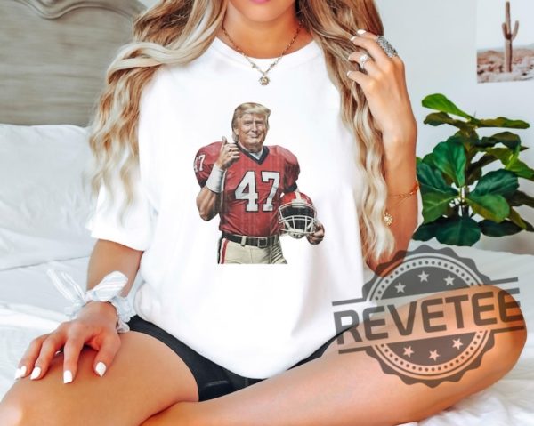 Donald Trump 47 Georgia Bulldogs Shirt Hoodie Sweatshirt Tee Gift For Fan Ga Bulldogs Donald Trump Football Shirts Gifts For Dad Son Unisex revetee 1