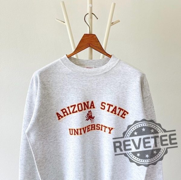 Arizona State University Asu Sun Devils Sweatshirt Hoodie T Shirts Gifts For Him Gift For Her Tee Unisex Unique revetee 2