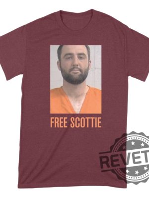 Unique Scottie Scheffler Mugshot Golf Tee Shirt Hoodie Sweatshirt 2024 Pga Championship Gifts For Fan Gift For Men Women revetee 2