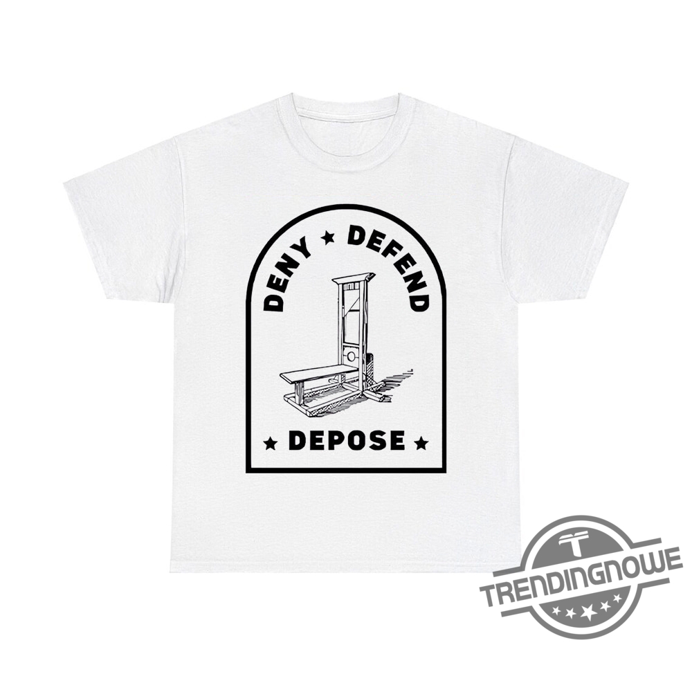 Deny Defend Depose UHO Healthcare Shirt - Bold Tee For Healthcare Advocates 6 Deny Defend Depose UHO Healthcare Shirt – Bold Tee for Healthcare Advocates