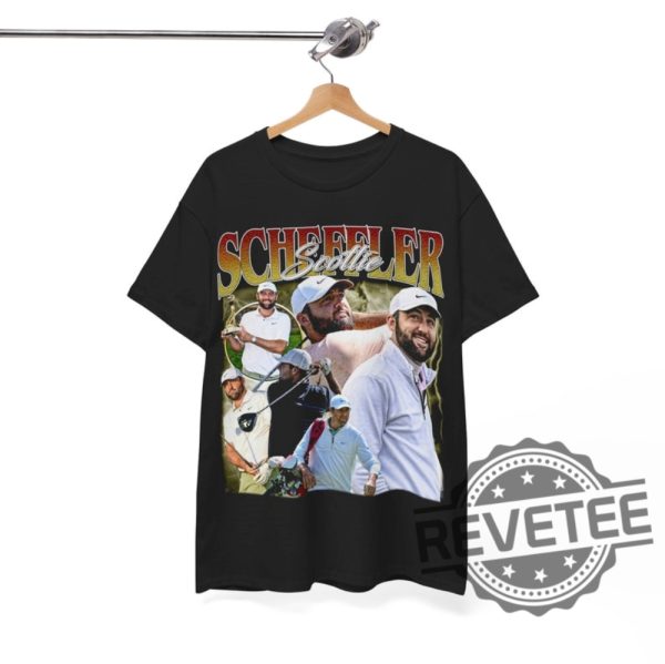Vintage Scottie Scheffler Shirt Hoodie Sweatshirt Retro Bootleg Scottie Scheffler Tshirt Gift For Women Man Gifts For Scottie Scheffler Fan Unique revetee 1