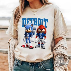 Sonic And Knuckles Detroit Shirt Family Sonic Knuckles Detroit Football Tshirt Gibbs And Montgomery Hoodie Jahmyr Gibbs David Sweatshirt giftyzy 5