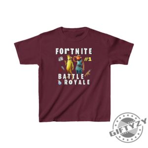 Kids Gamer Fortnite Battle Royal Graphic Tee giftyzy 4