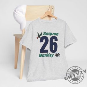 Saquon Barkley Eagles X Penn State Custom Tshirt Nfl Gear Hoodie Philadelphia Eagles Sweatshirt Philly Sports Psu Nittany Lions Gift giftyzy 6