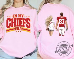 In My Chiefs Era Shirt Kansas City Football Sweatshirt Travis Kelce Football Nfl Tshirt Kansas City Hoodie Game Day Gift giftyzy 6