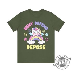 Deny Defend Depose Funny Shirt Unhinged Dark Humor Hoodie Nyc Political Activist Tshirt Universal Healthcare Sweatshirt Gift For Friend giftyzy 3