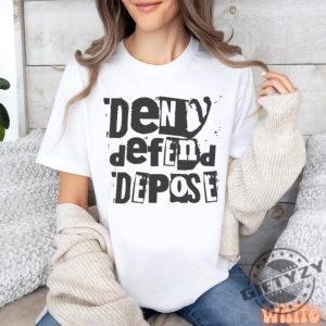 Deny Defend Depose Punk Rock Shirt Universal Healthcare Now Hoodie Deny Defend Depose Tshirt Activism Sweatshirt Healthcare Shirt Political Gift giftyzy 6