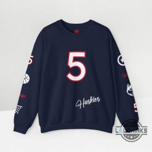 paige bueckers sweatshirt t shirt hoodie number 5 uconn huskies college basketball fan gift laughinks 1