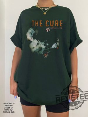 Vintage The Cure Disintegration Tshirt Hoodie Sweatshirt Gift For Men Women Fan Tee Unisex T Shirt Unique revetee 2