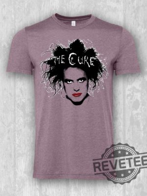 Retro The Cure Robert Smith T Shirt New Wave Punk Post Punk Era Rock Bands Shirts 80S Rock Band Tshirt Tee Gifts For Fan Men Women revetee 2