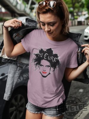 Retro The Cure Robert Smith T Shirt New Wave Punk Post Punk Era Rock Bands Shirts 80S Rock Band Tshirt Tee Gifts For Fan Men Women revetee 4