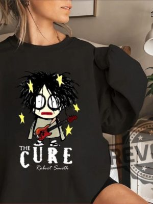 The Cure Robert Smith Funny Shirt Hoodie Sweatshirt Band Shirts Indie Tshirt Fan Gifts 90S Band Graphic Tee Gift For Men Women Unique revetee 2