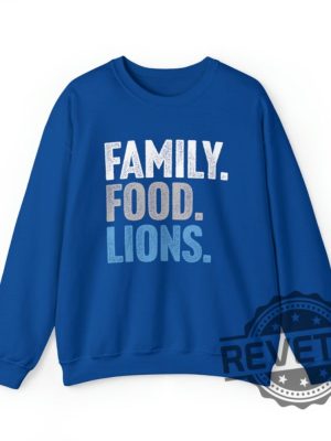 Detroit Lions Family Food Lions Football Thanksgiving Sweatshirt Hoodie T Shirt Gift For Men Women Fan Holidays Fall Football Gifts Tshirt Unique revetee 7