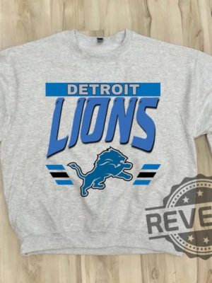 Detroit Lions Vintage Sweatshirt Crewneck T Shirt Hoodie Gifts For Fan Men Women Unique Tshirt revetee 2