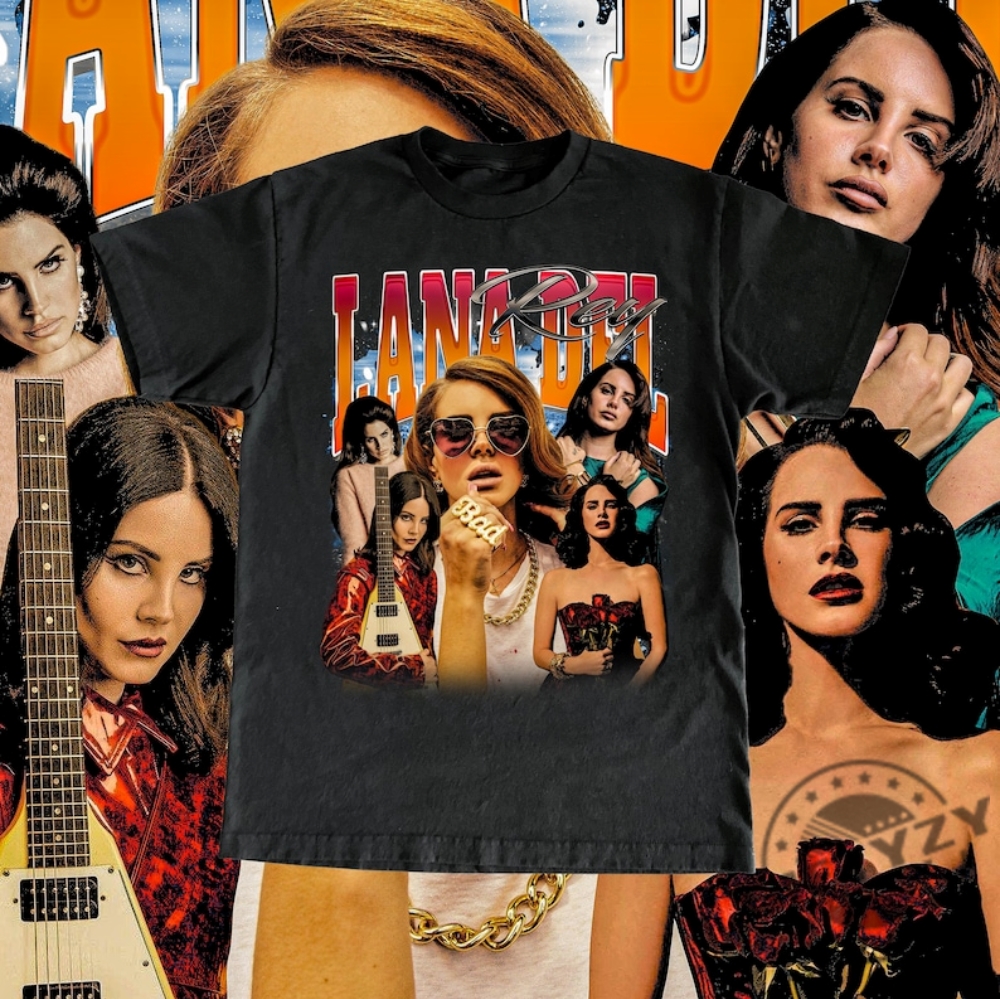 Lana Del Rey Shirt Custom Vintage Design High Quality Sweatshirt Ultraviolence Summertime Sadness Tshirt West Coast Hoodie Shirt Lana Artist Fan