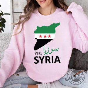 Liberation Of Syria Sweatshirt Free Syria Tshirt Political Activism Tee Support Syrian Freedom Hoodie Syrian Pride Apparel Human Rights Shirt giftyzy 2